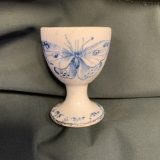 Ancien coquetier en faïence