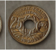 25 Centimes Lindauer 1920