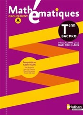 Mathématiques Term Pro Bac
