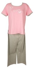 Pyjamas femme manches courtes