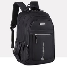 Sac à dos noir voyage unisexe
