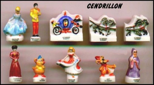 Cendrillon disney 2003 set - cendrillon,