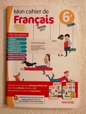 Mon cahier français 6e cycle