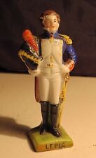 figurine Porcelaine Soldat du 1er Empire Louis Lepic manufacture Scheibe Alsbach