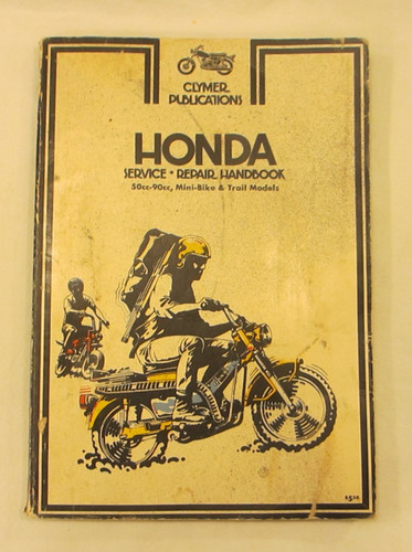 Vtg honda service - honda,