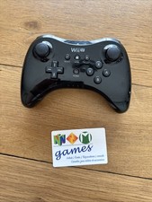 NINTENDO WII U WiiU - MANETTE PRO OFFICIELLE WUP-005 NOIRE SANS FIL