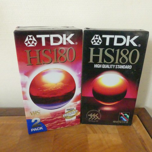 Lot cassettes vhs vierges - 3,