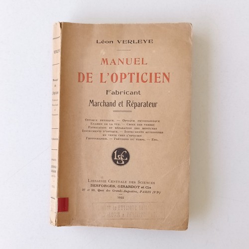Manuel opticien léon - manuel,