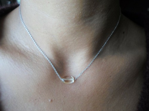 Collier chaîne pendentif - chaîne, en
