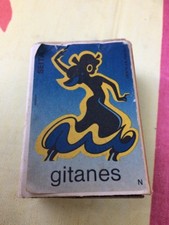 Ancienne Boîte D’allumettes Gitanes Seita Collection Fumeur Vintage 