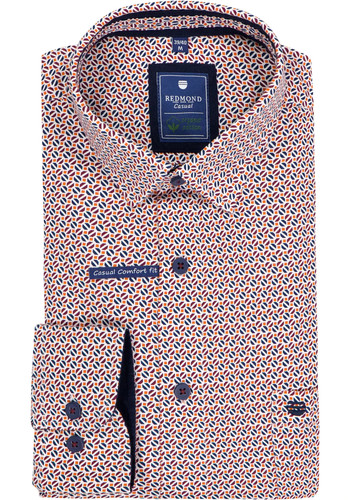 Chemise blanche motifs - chemise, à