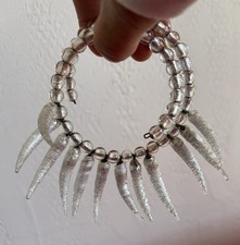 Collier ancien pâte de verre