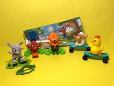 Lem 5 KINDER PAQUES 2021 + 1 BPZ  VV390 391 393  394 VV395 pas de décors carton