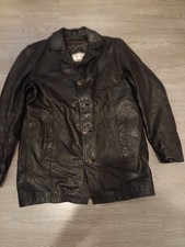 blouson  3/4 en cuir homme