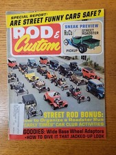 Rod & Custom Magazine Juin 1967 ~ FINE FN ~ Street Hot Rod Petersen