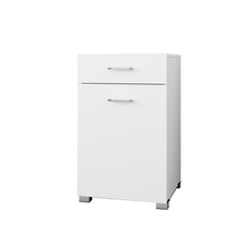 Meuble panier à linge salle