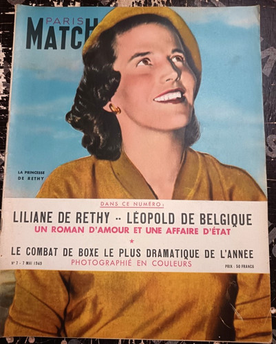 Revue magazine paris match - magazine,