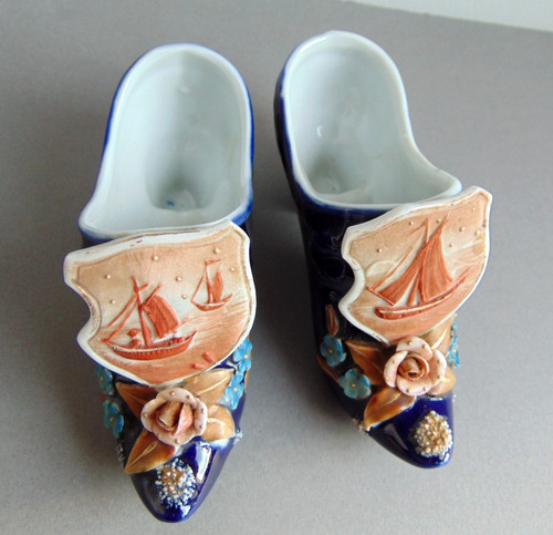 Ancienne paire sabot en - de,