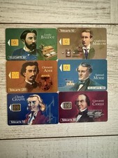 carte téléphonique 50 unités Collection Les Grandes Figures Des Télécoms