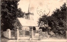 *55866 cpa 50 Carteret - L'Eglise