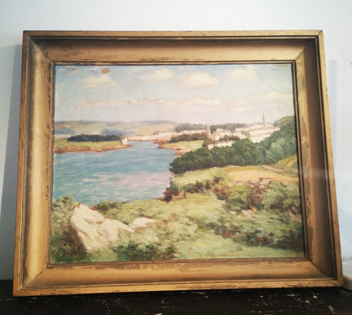 Tableau huile sur - huile,