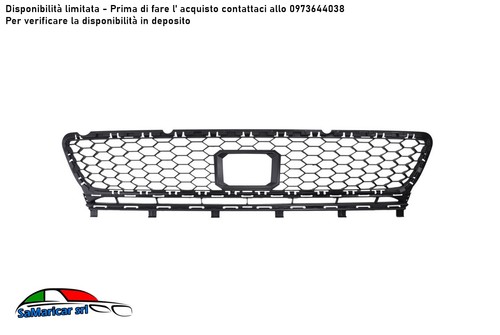 Grille pare choc centrale - centrale, avec
