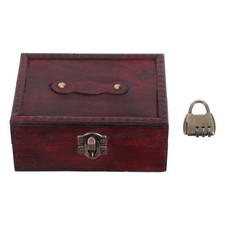  Petite Boîte En Bois Antique