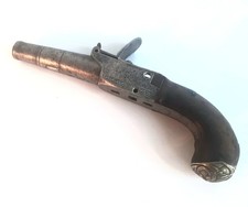 Pistolet de poche à silex Farmer London - vers 1790