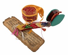 Tambourin Damaru tibétain