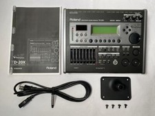 Roland Batterie Électronique Son Module V-Drums TD-20 Câbles Montage Operation