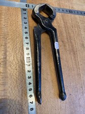 (n°723  OLD TOOL  OUTIL ANCIEN Pince Tenaille Cordonnier tapissier.￼