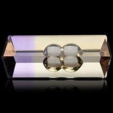 ★☆ AMÉTRINE 2,14 CT de Anahi Ametrine Mine - 13,9 mm - GEM-1046 ☆★