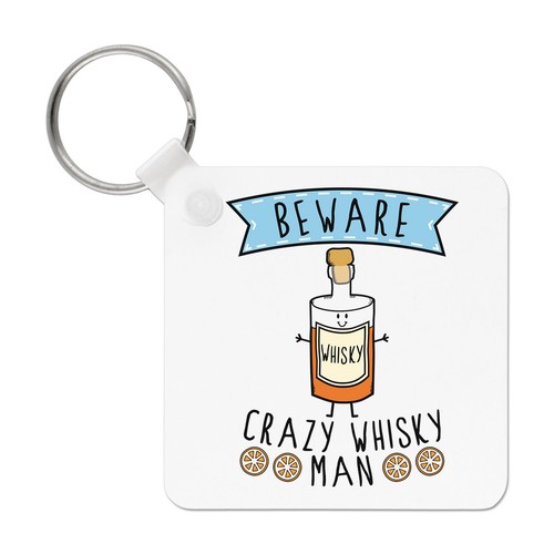 Attention homme fou whisky - fou, du