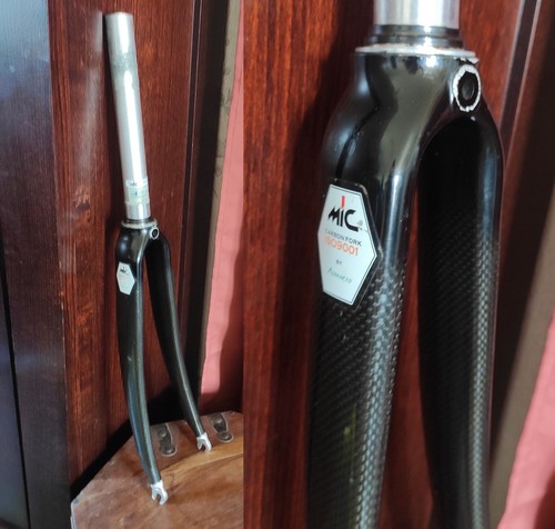 Fourche 700c carbone mic - carbone,
