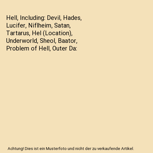 Hell including devil - hell,, devil,