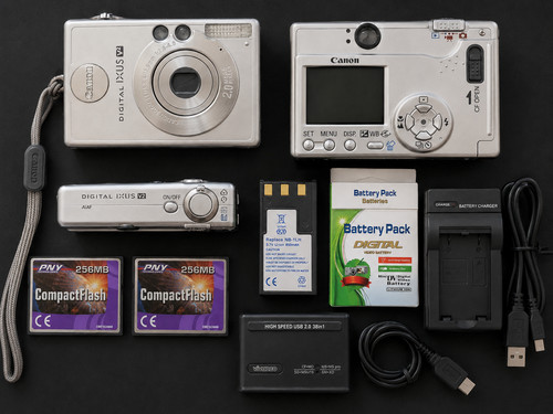 Appareil photo canon digital - appareil,