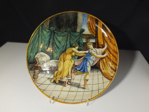 Plat ancien faience 19 - ancien, en