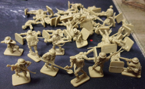 Lot petits soldats anglais