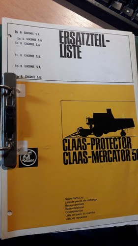 Claas moissonneuse protector - moissonneuse,