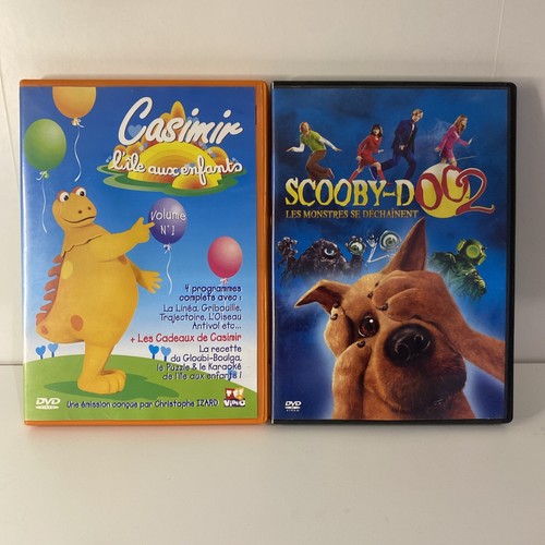 Lot dvd scooby - 2, scooby-doo