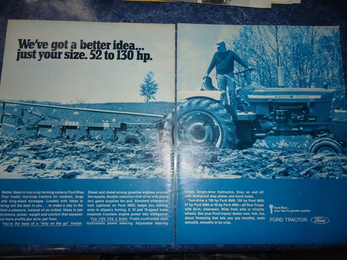 For tractor advertisement from - tractor,
