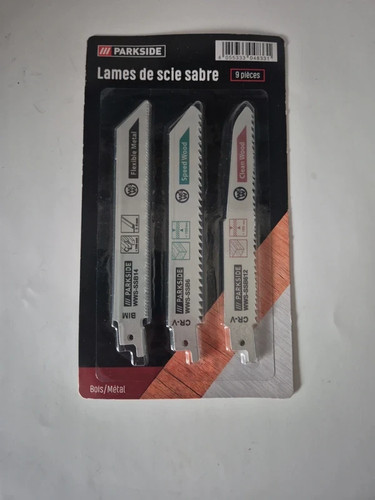 Lames scie sabre bois - lames,