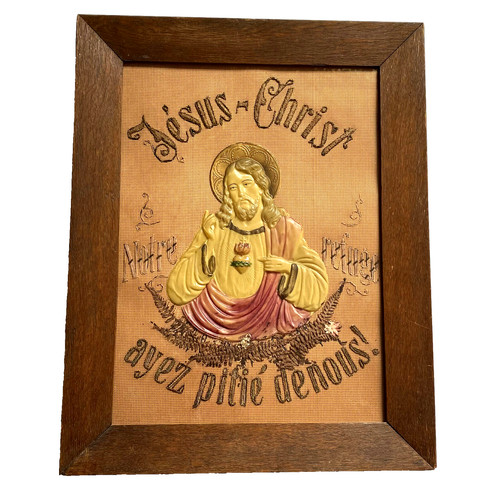 Ancien tableau religieux - ancien,