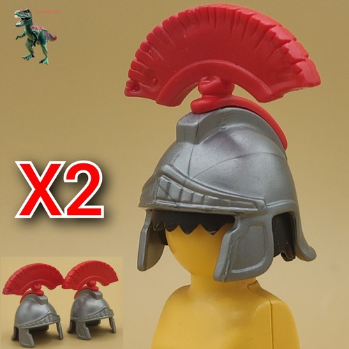 Playmobil casque centurion - x2,