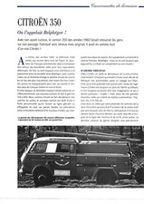 CITROËN 350 On l'appelait