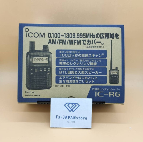 Récepteur pratique icom r6 - pratique, ic-r6