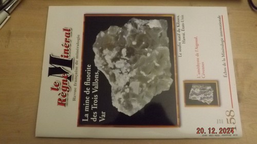 Revue regne mineral n 158 - regne, n°158