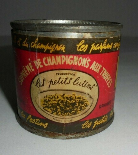 Boite conserve vintage - boite,