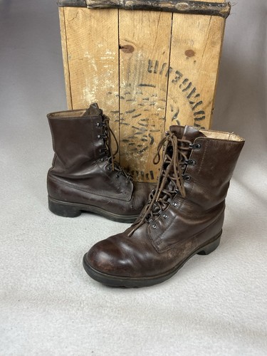 Bottes rangers cuir marron - bottes,