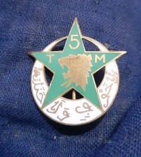  INSIGNE 5ème  Régiment de Tirailleurs Marocains - AB46RR.BETAT ORIGINALE